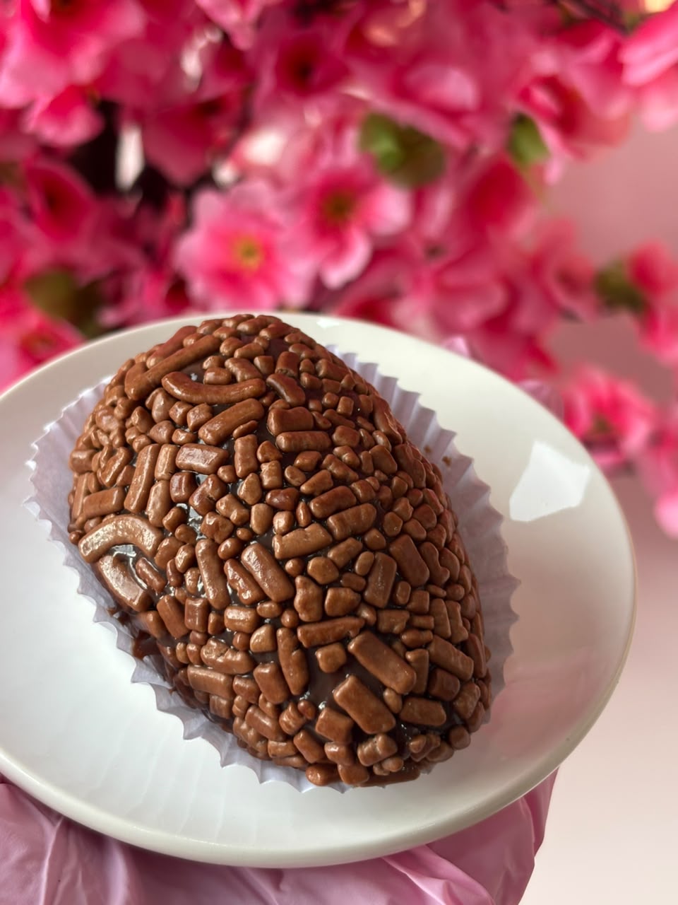 Coxinha de Morango brigadeiro 