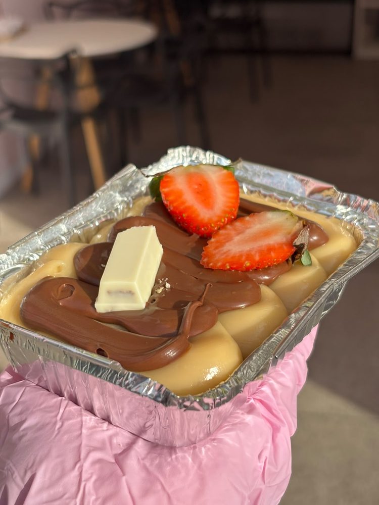 Bolo na Marmita Ninho e Nutella