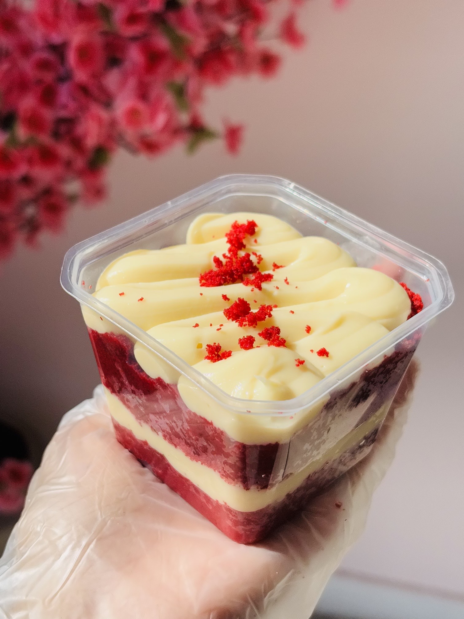 Red Velvet com ninho 